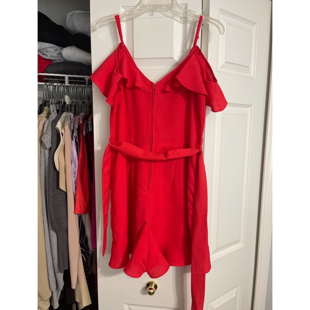 Red romper - Picture 2 of 4